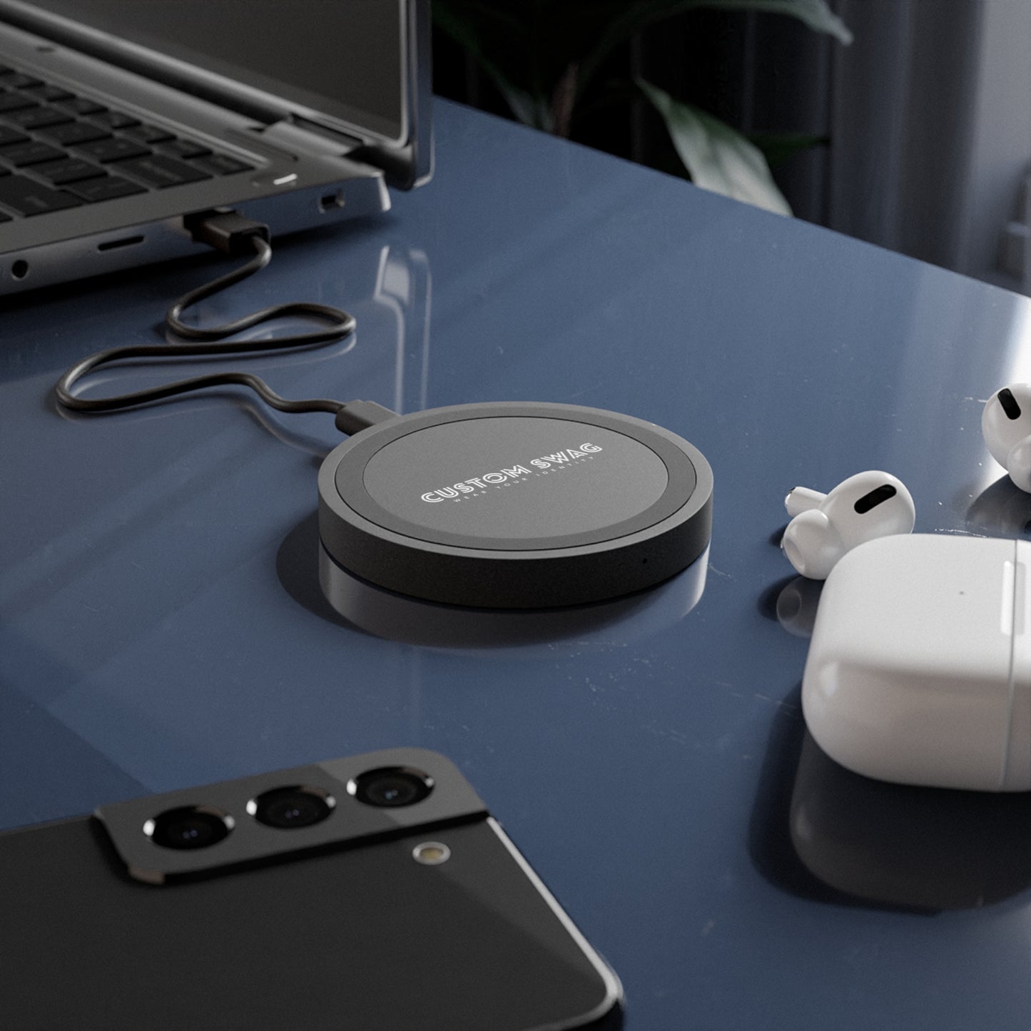 Wireless Charging Pad — Quake Branded Fast Qi Charger