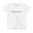 Youth Tee - Custom Swag Minimalist Kids Graphic T-Shirt