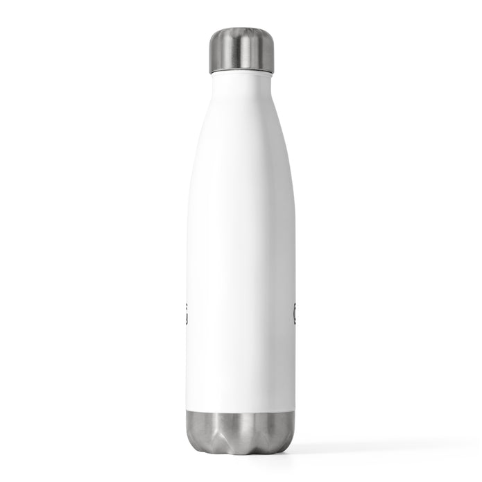Insulated Bottle — Minimal Custom Swag Logo 20oz Stainless Water Bottle